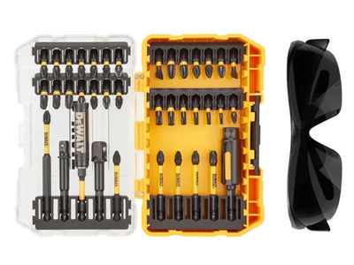 DEWALT DT70740T FlexTorq Bit Set, 38 Piece + Safety Glasses – – Now available at MTN Shop UK.