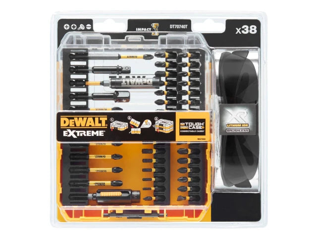 DEWALT DT70740T FlexTorq Bit Set, 38 Piece + Safety Glasses – – Now available at MTN Shop UK. - imagen 2