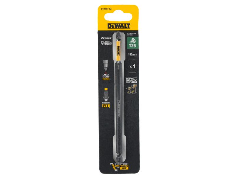 DeWALT Power Tools EXTREME FlexTORQ Bit T25 x 152mm - imagen 2