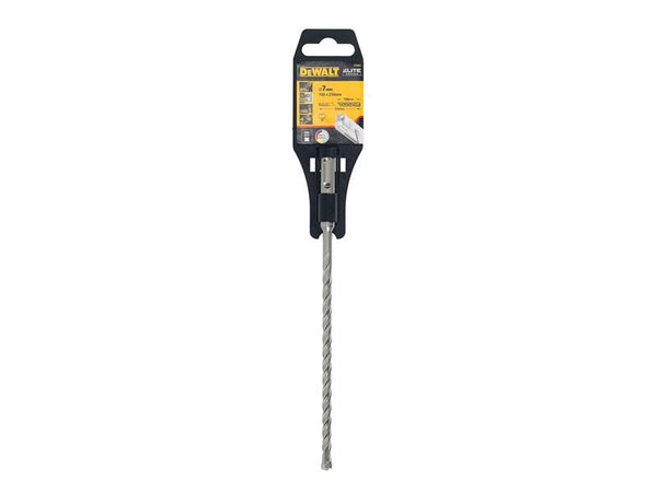 DeWALT Power Tools ELITE SDS+ Full Head Carbide 4 Cutter Drill Bit 7 x 210mmm