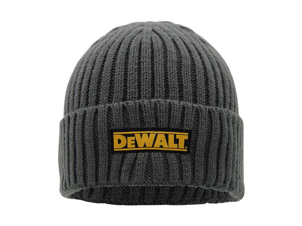 DeWALT Power Tools Indianapolis Grey Knitted Beanie Hat