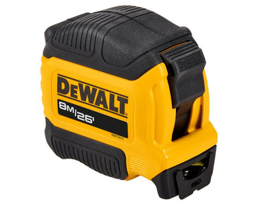 DeWALT Hand Tools Compact Series Tape Measure 8m/26ft (Width 28mm)