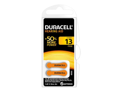 Duracell Specialty Hearing Aid Batteries Size 13 (6 Pack) – – Now available at MTN Shop UK.