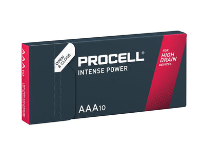 Duracell AAA PROCELL® Intense Alkaline Batteries (Pack 10)