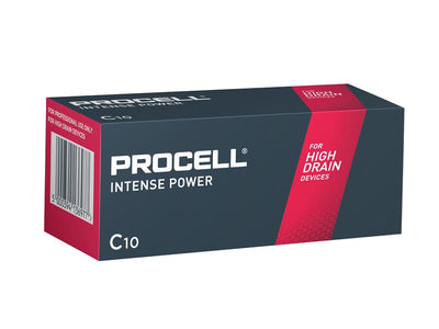 Duracell C Cell PROCELL® Intense Alkaline Batteries (Pack 10)