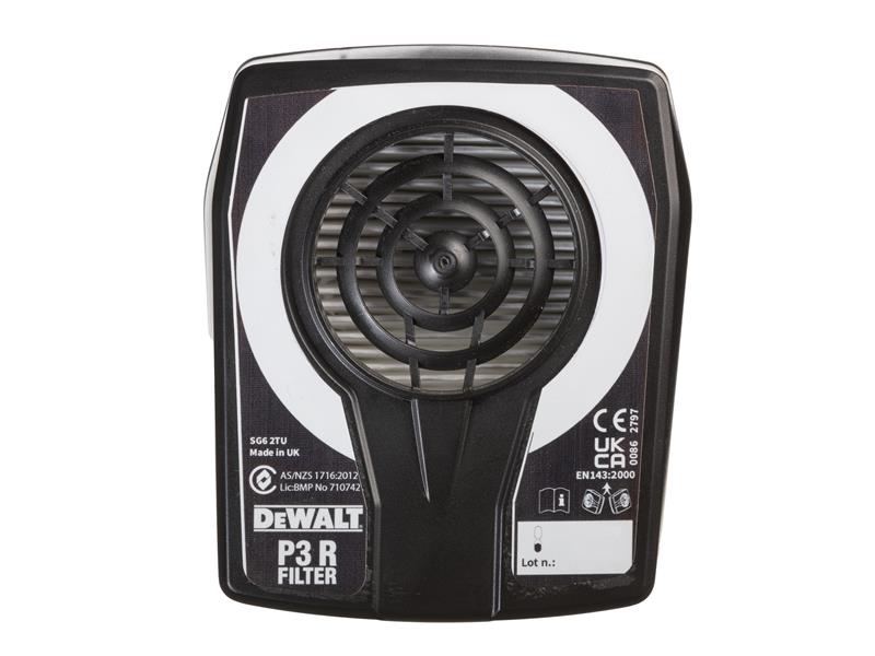 DEWALT Respiration P3 R D Particulate Filters (Pair) - imagen 2
