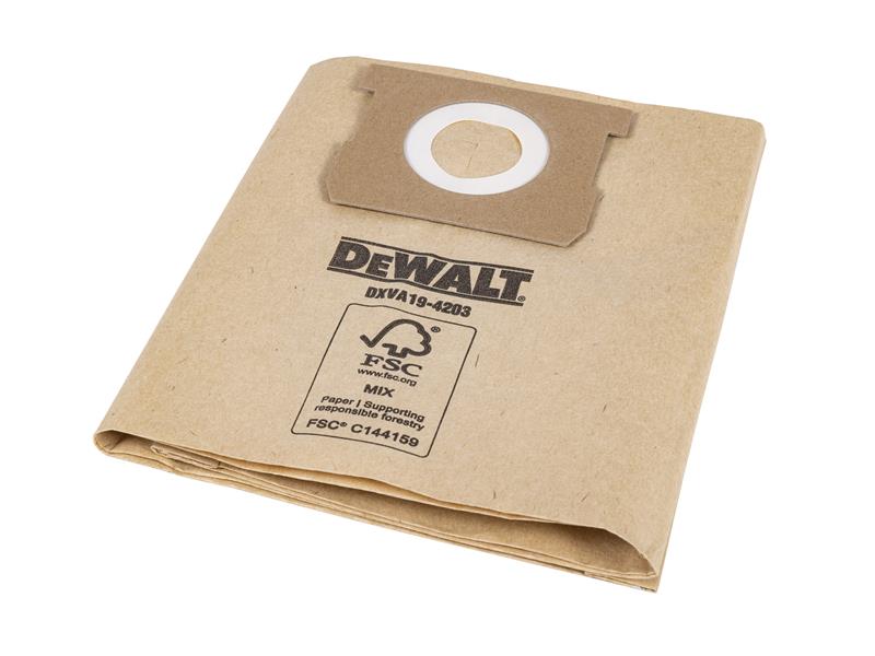 DEWALT Vacuum DXVA19-4203 Dust Bag (3 Pack) - imagen 2