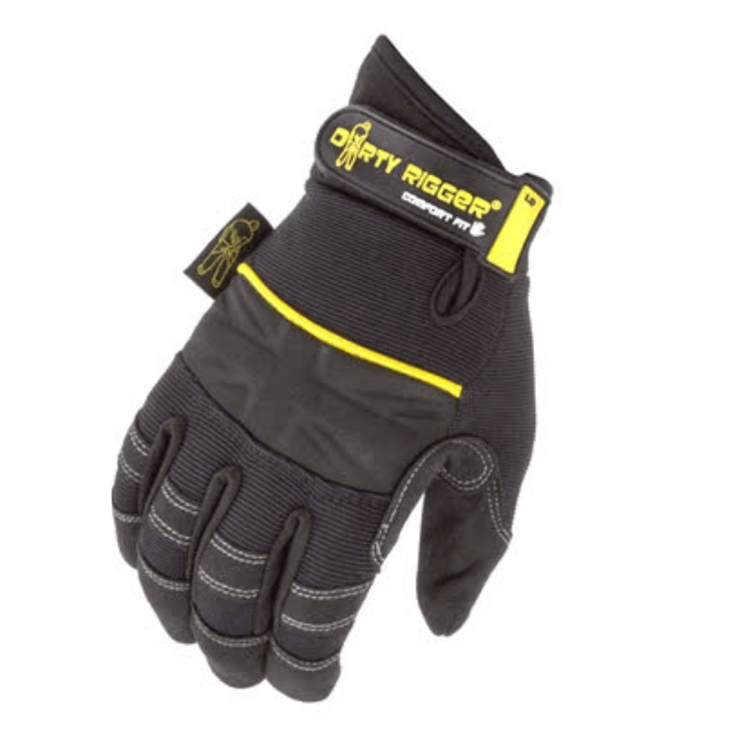 Dirty Rigger Gloves - Comfort Fit™ (General Use) – Dirty Rigger's most popular gloves, Comfort Fit Rigger Gloves are ideal for general rigging, loading, and cable running. Comfort, Durability& Great Resistance. – Now available at MTN Shop UK.