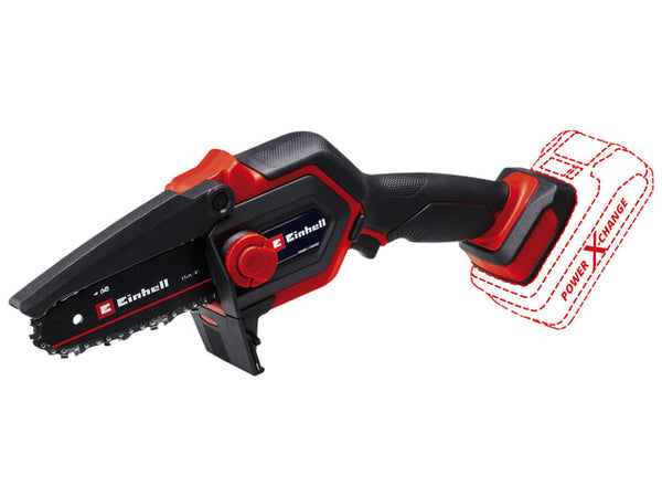 Einhell GE-PS 18/15 Li BL-Solo Power X-Change Pruning Chain Saw 18V Bare Unit – – Now available at MTN Shop UK.