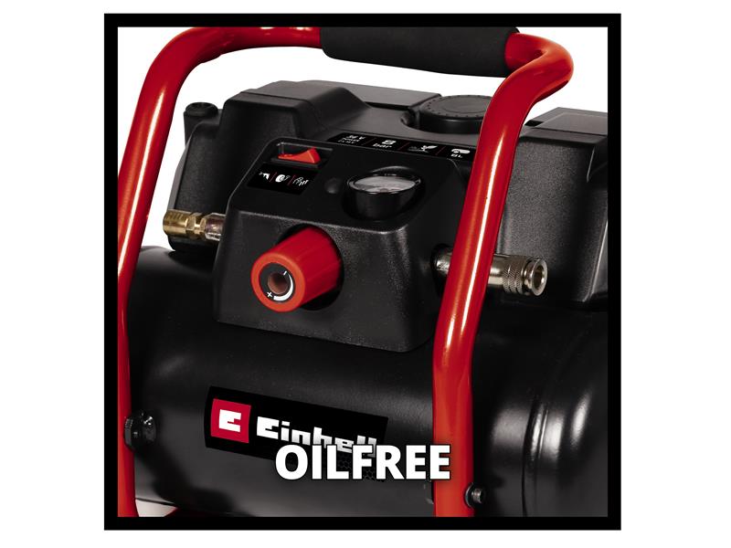 Einhell TE-AC 36/150 Li OF-Solo Power X-Change Air Compressor 36V (2x18V) Bare Unit - imagen 4