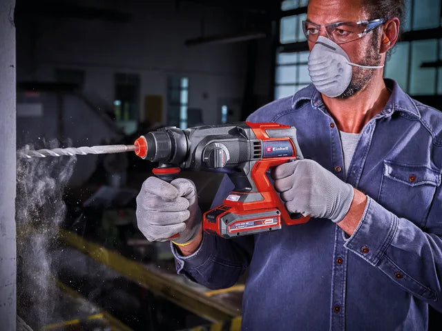 Einhell TE-HD 18/20 Li - Solo Power X-Change Rotary Hammer 18V Bare Unit – – Now available at MTN Shop UK. - imagen 6