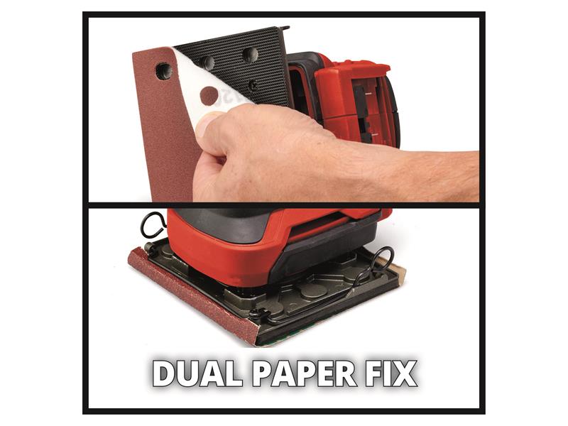 Einhell TE-OS 18/113 Li-Solo Power X-Change Palm Sander 18V Bare Unit - imagen 2