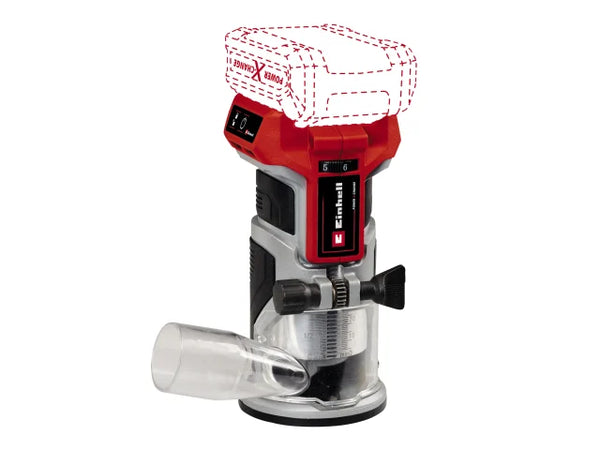 Einhell TP-ET 18 Li BL - Solo Palm Router 18V Bare Unit – – Now available at MTN Shop UK.