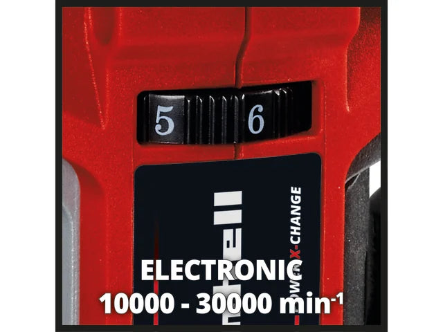 Einhell TP-RO 18 Set Li BL-Solo Power X-Change Router/Palm Router 18V Bare Unit – – Now available at MTN Shop UK. - imagen 6