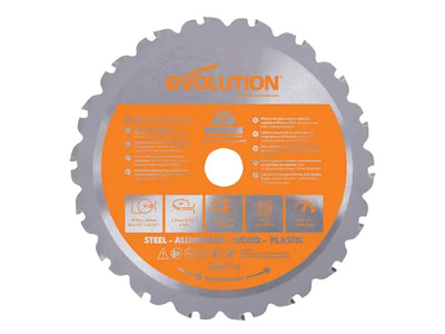 Evolution Multi-Material Saw Blade 165 x 20mm x 18T – – Now available at MTN Shop UK.