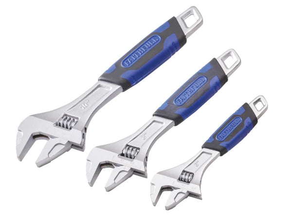 Faithfull Adjustable Spanner Set, 3 Piece – – Now available at MTN Shop UK.