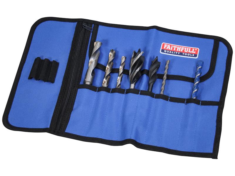 Faithfull 9 Pocket Bit Roll 27 x 42cm - imagen 4