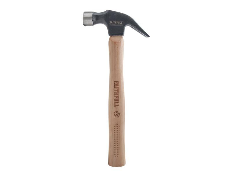 Faithfull FSC Hickory Claw Hammer 567g (20oz) - imagen 2