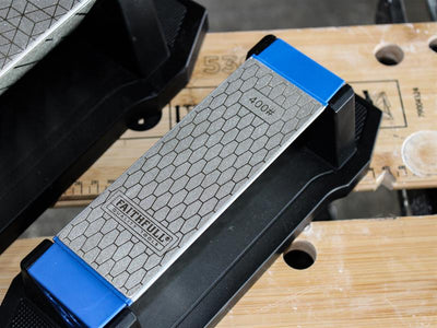 Faithfull Diamond Sharpening Tri-Stone 400, 1000 & 1200G
