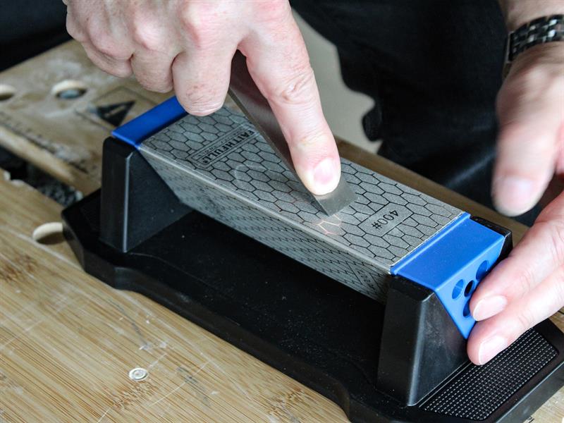 Faithfull Diamond Sharpening Tri-Stone 400, 1000 & 1200G - imagen 3