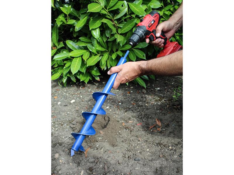 Faithfull Earth Auger Drill Bit 80 x 450mm - imagen 3