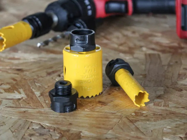 Faithfull Holesaw Arbor Quick Release Nut Set, 3 Piece - imagen 4