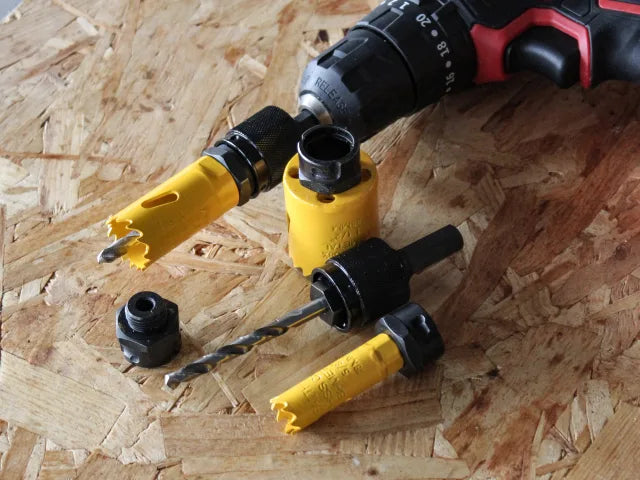 Faithfull Holesaw Arbor Quick Release Nut Set, 3 Piece - imagen 5
