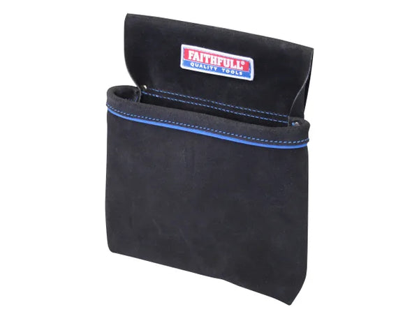 Faithfull Single Pocket Nail Pouch – – Now available at MTN Shop UK.