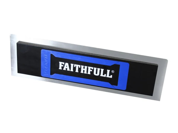 Faithfull Stainless Steel Flexifit Trowel with Foam 18in – – Now available at MTN Shop UK.
