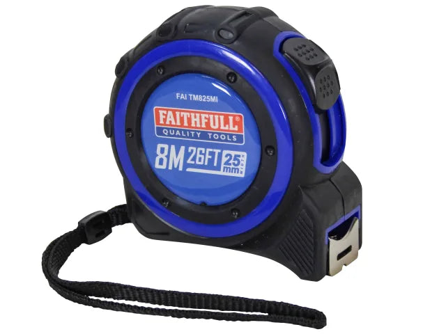 Faithfull Trade Tape Measure 8m/26ft (Width 25mm) – – Now available at MTN Shop UK. - imagen 3