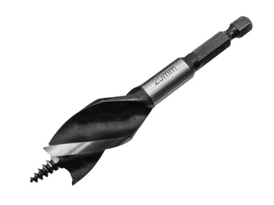 Faithfull Tri-Point Speed Auger Bit 20mm Stubby – – Now available at MTN Shop UK.