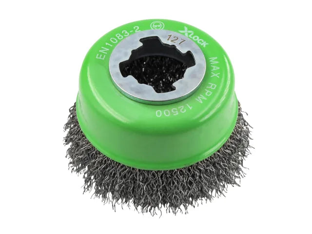 Faithfull X-LOCK Wire Cup Brush 75mm M14x2, 0.30mm Stainless Steel Wire – – Now available at MTN Shop UK. - imagen 2