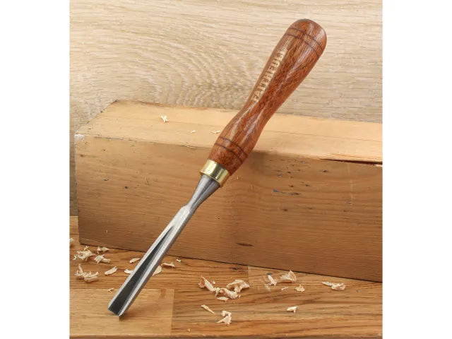 Faithfull V-Straight Parting Carving Chisel 9.5mm (3/8in) – – Now available at MTN Shop UK. - imagen 2