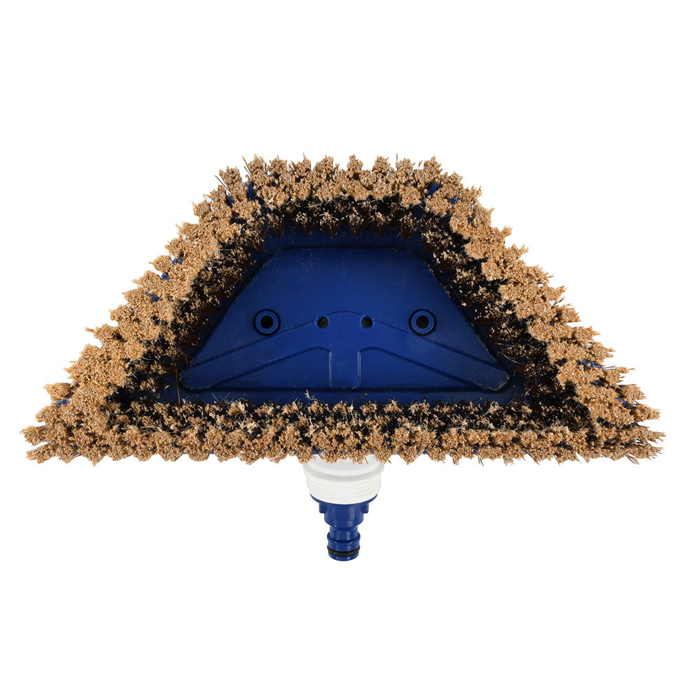 Faithfull Water Flow Cleaning Brush triangular head, top view - imagen 2
