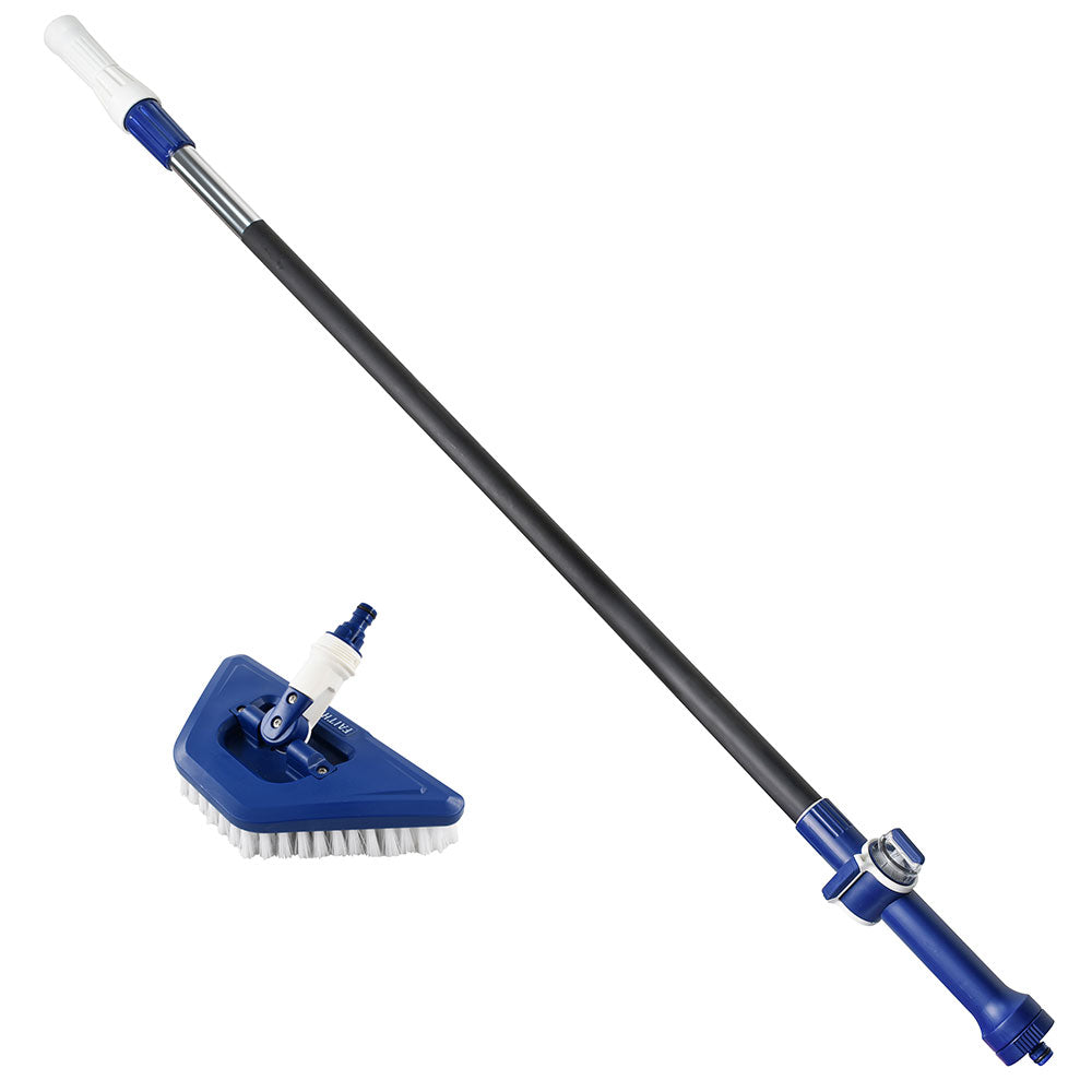 Faithfull Water Flow Pole and Head Set telescopic pole with detached brush head - imagen 3