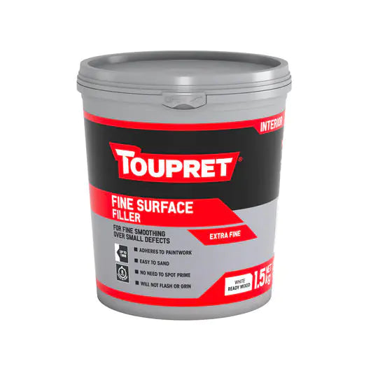 Toupret Fine Surface Filler 1.5kg – – Now available at MTN Shop UK.
