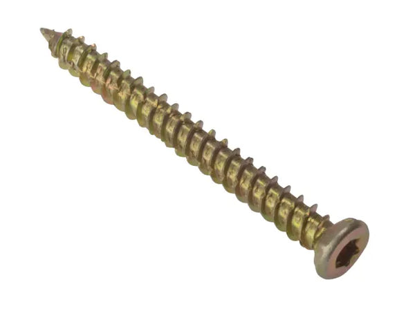 ForgeFix Concrete Frame Screw ZYP 7.5 x 152mm Box 100 – – Now available at MTN Shop UK.