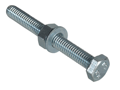 ForgeFix High Tensile Set Screw ZP M6 x 50mm Forge Pack 6