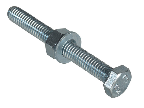 ForgeFix High Tensile Set Screw ZP M6 x 50mm Forge Pack 6