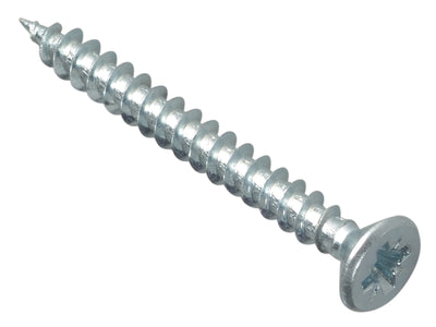 ForgeFix Multi-Purpose Pozi Compatible Screw CSK ST ZP 4.0 x 40mm Forge Pack 20
