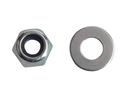 ForgeFix Nyloc Nuts & Washers Zinc Plated M3 ForgePack 60