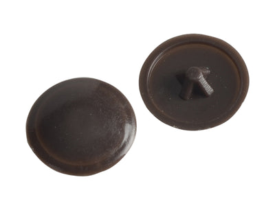 ForgeFix Pozi Compatible Cover Cap Dark Brown No.6-8 Forge Pack 50