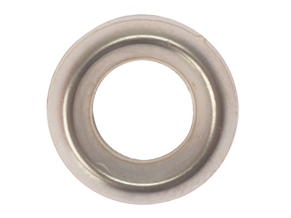 ForgeFix Screw Cup Washers Solid Brass Nickel Plated No.10 Bag 200