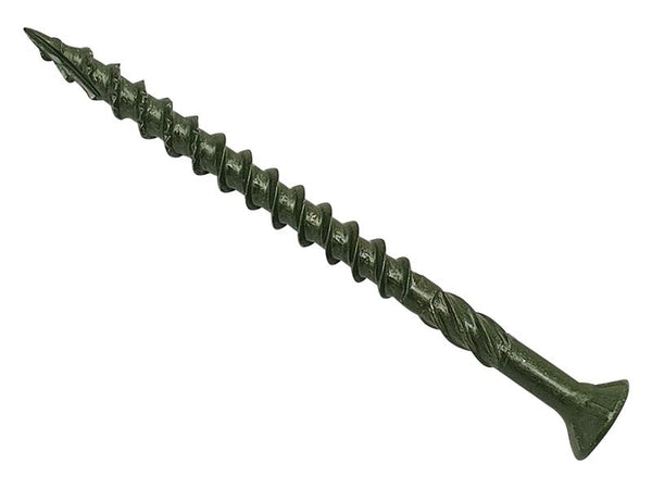 ForgeFix Spectre™ Advanced Deck PZ Compatible Screw CSK Green 4.5 x 60mm Tub 1000