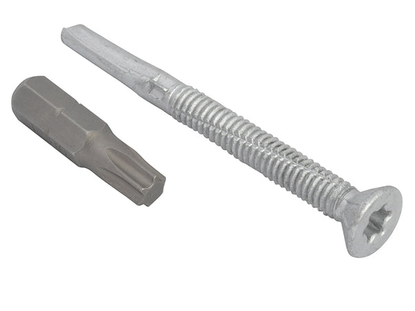 ForgeFix TechFast Roofing Screw Timber - Steel Heavy Section 5.5 x 60mm Pack 100