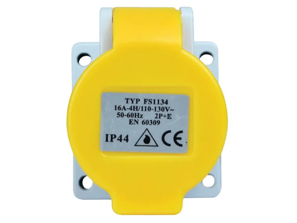 Faithfull IP44 Panel Socket 16A 110V – – Now available at MTN Shop UK.