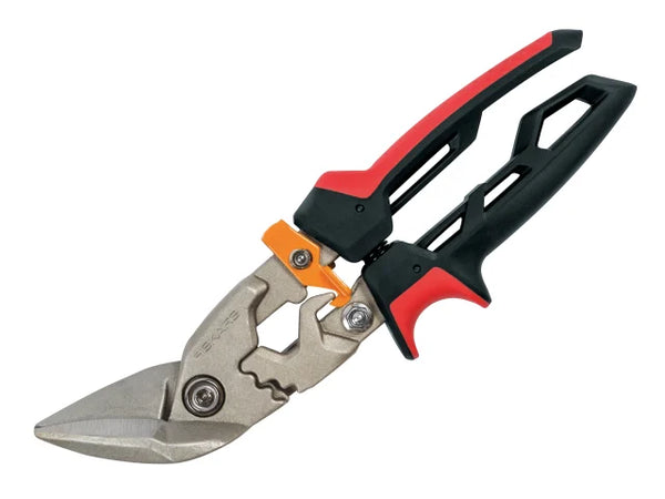 Fiskars PowerGear™ Aviation Snip Offset Left Cut 250mm (10in) – – Now available at MTN Shop UK.