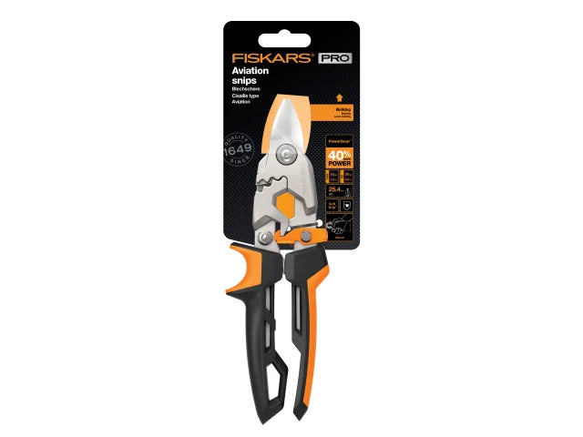 Fiskars PowerGear™ Bulldog Aviation Snips 250mm (10in) – – Now available at MTN Shop UK. - imagen 5