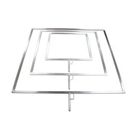 Doughty Flag Frame Flat Aluminium