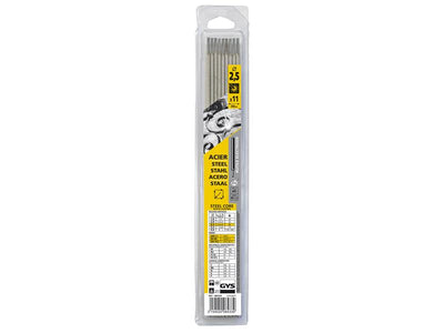 GYS Rutile Electrodes Steel 2.5mm (Pack 11)